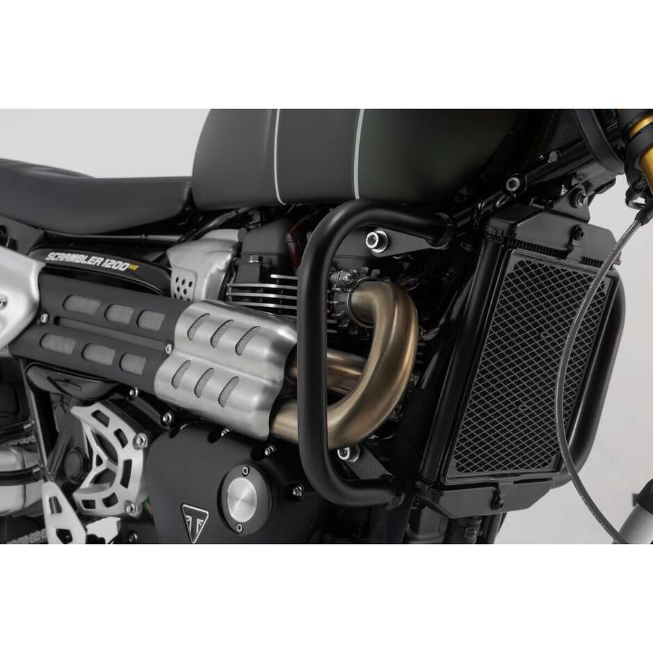 Engine Protection Bar Black Sw-Motech SBL.11.848.10000/B for Triumph Scrambler 1200 (21-24)