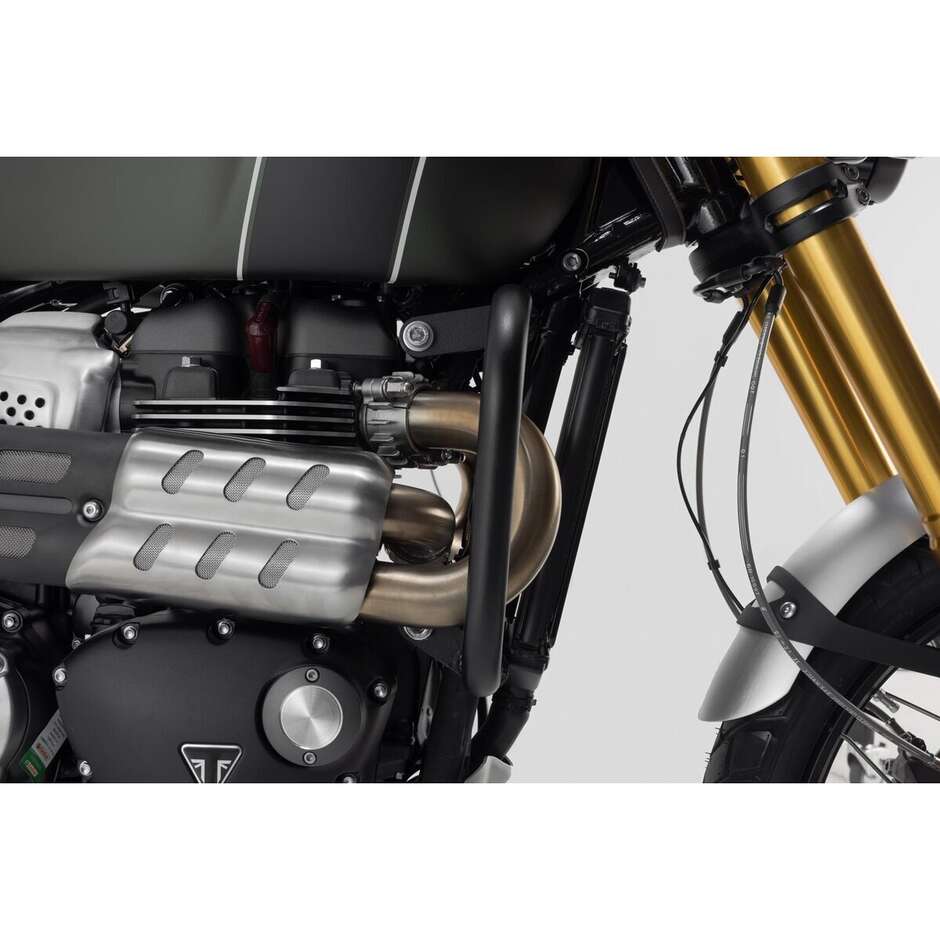 Engine Protection Bar Black Sw-Motech SBL.11.848.10000/B for Triumph Scrambler 1200 (21-24)