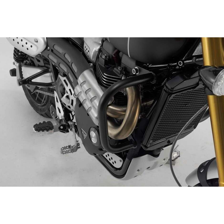 Engine Protection Bar Black Sw-Motech SBL.11.848.10000/B for Triumph Scrambler 1200 (21-24)