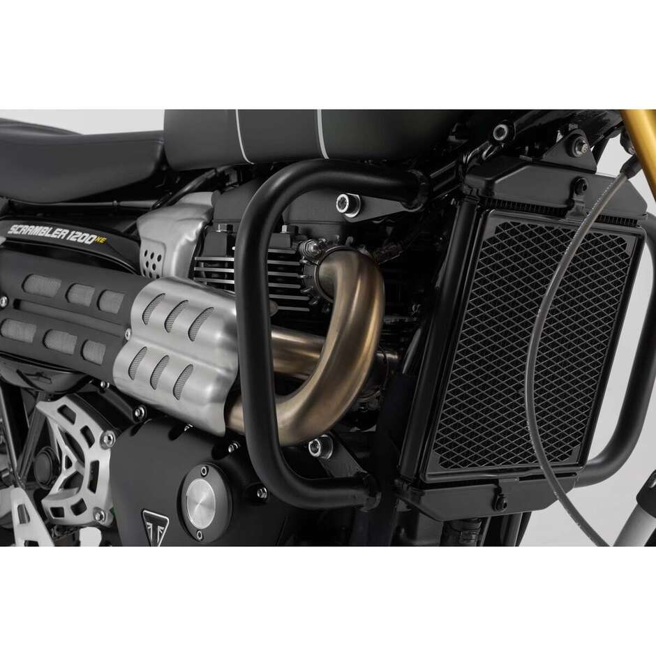Engine Protection Bar Black Sw-Motech SBL.11.848.10000/B for Triumph Scrambler 1200 (21-24)