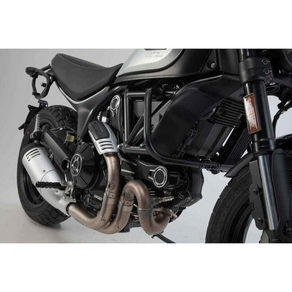 Engine Protection Bar Black Sw-Motech SBL.22.577.10001/B for Ducati Scrumbler 400 Sixty2 (16-20) / 800 (15-24)