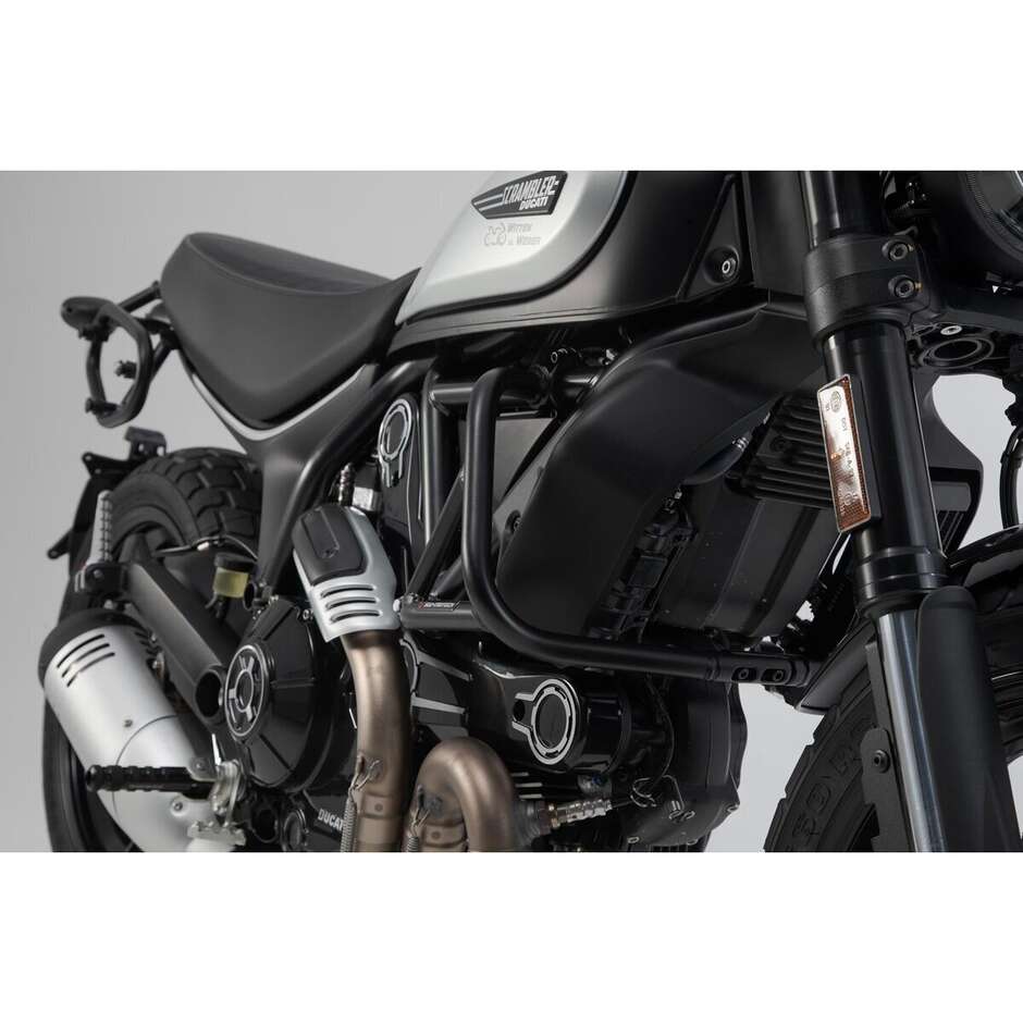 Engine Protection Bar Black Sw-Motech SBL.22.577.10001/B for Ducati Scrumbler 400 Sixty2 (16-20) / 800 (15-24)