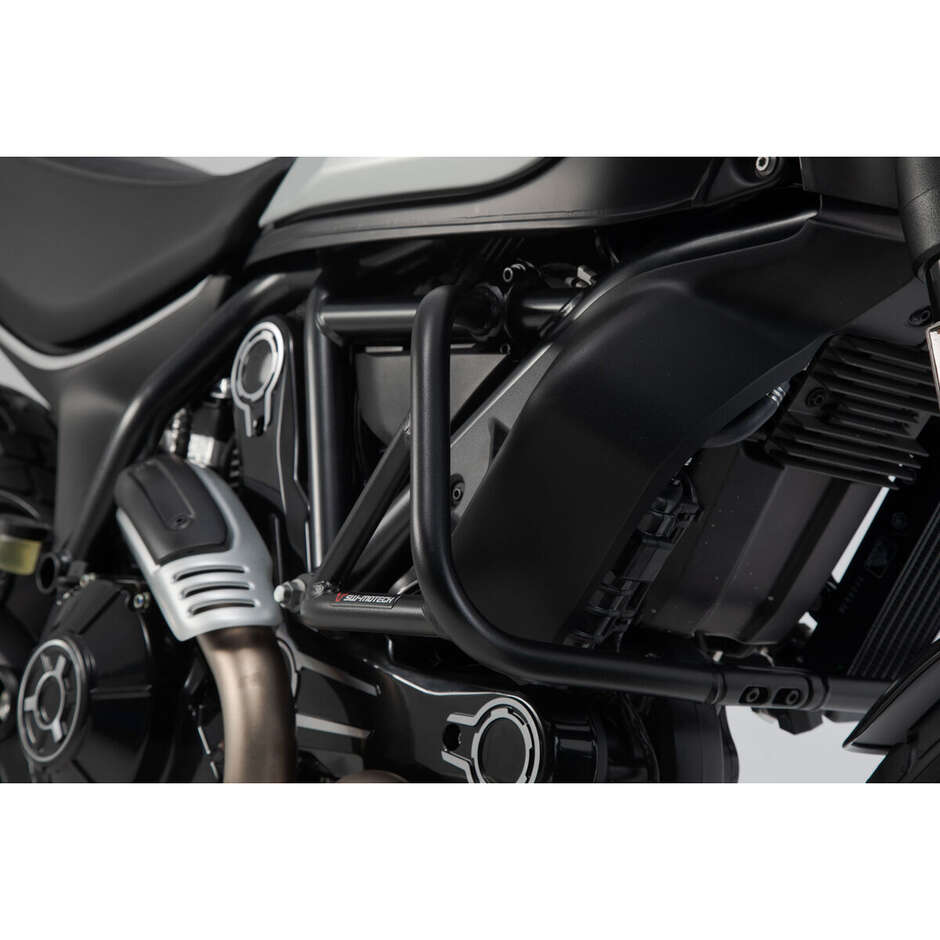 Engine Protection Bar Black Sw-Motech SBL.22.577.10001/B for Ducati Scrumbler 400 Sixty2 (16-20) / 800 (15-24)