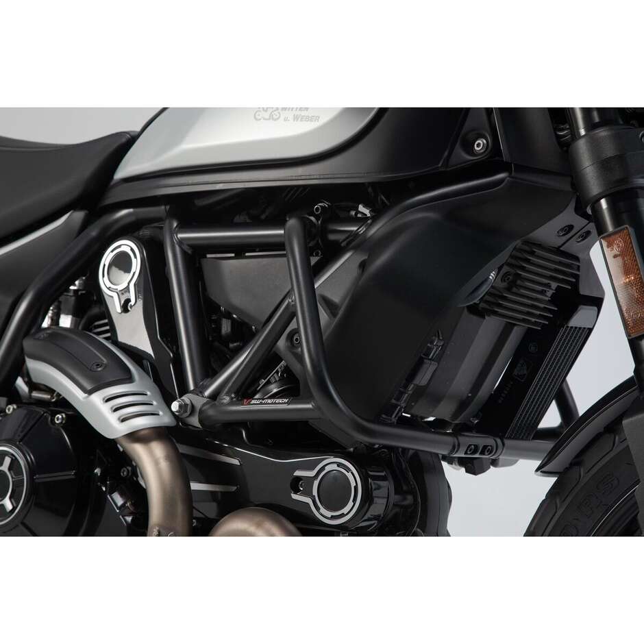 Engine Protection Bar Black Sw-Motech SBL.22.577.10001/B for Ducati Scrumbler 400 Sixty2 (16-20) / 800 (15-24)