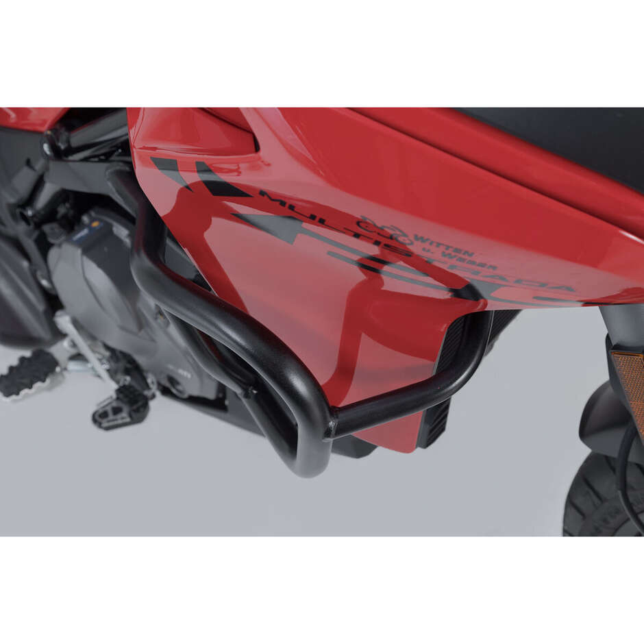 Engine Protection Bar Black Sw-Motech SBL.22.584.10001/B For DUCATI Multistrada1200 (15-17); Multistrada1260 (17-20); Multistrada950 (16-25); MultistradaV2 (21-24)