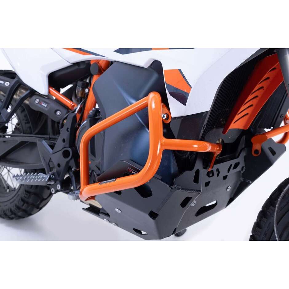Engine Protection Bar Orange Sw-Motech SBL.04.918.10100/EB For KTM 790Adv (23-25); 890Adv/R (22-25)