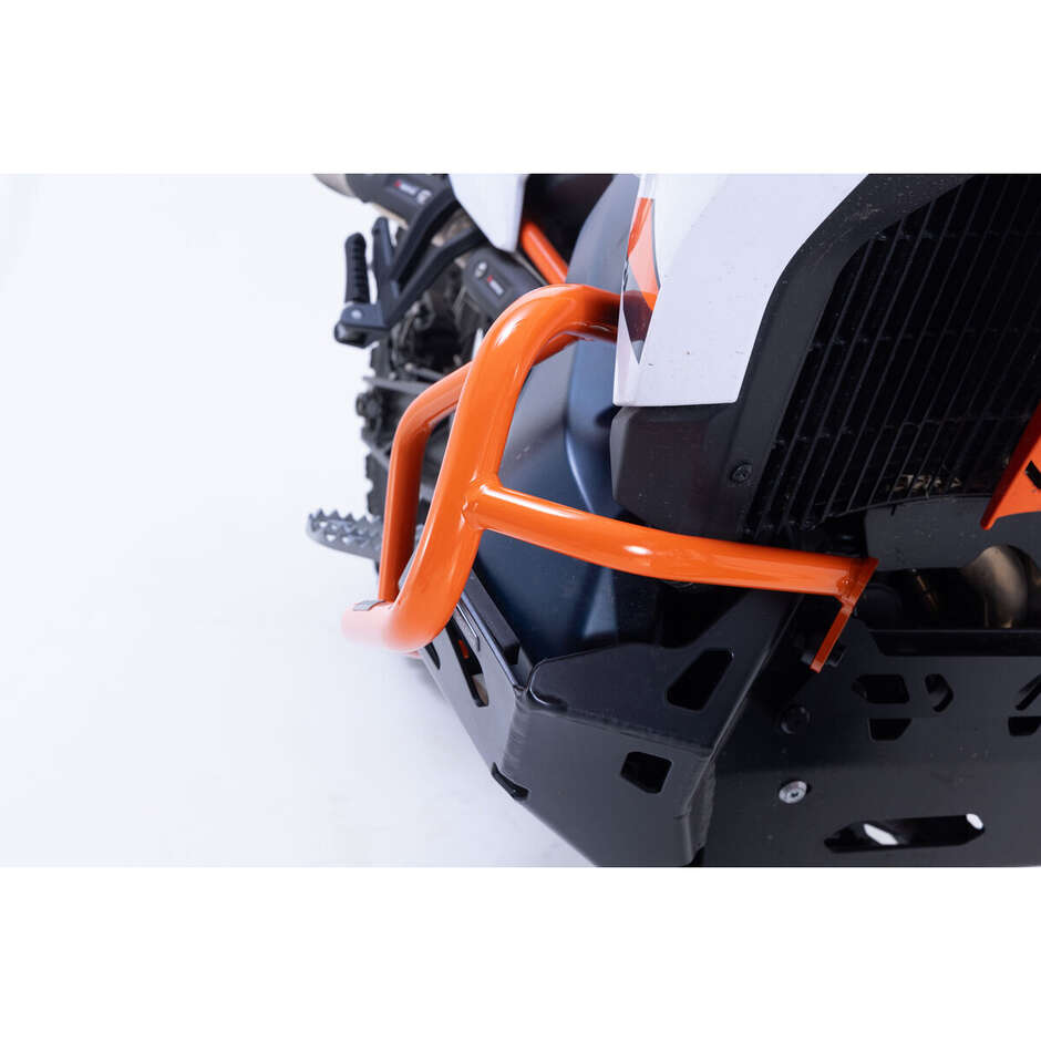 Engine Protection Bar Orange Sw-Motech SBL.04.918.10100/EB For KTM 790Adv (23-25); 890Adv/R (22-25)