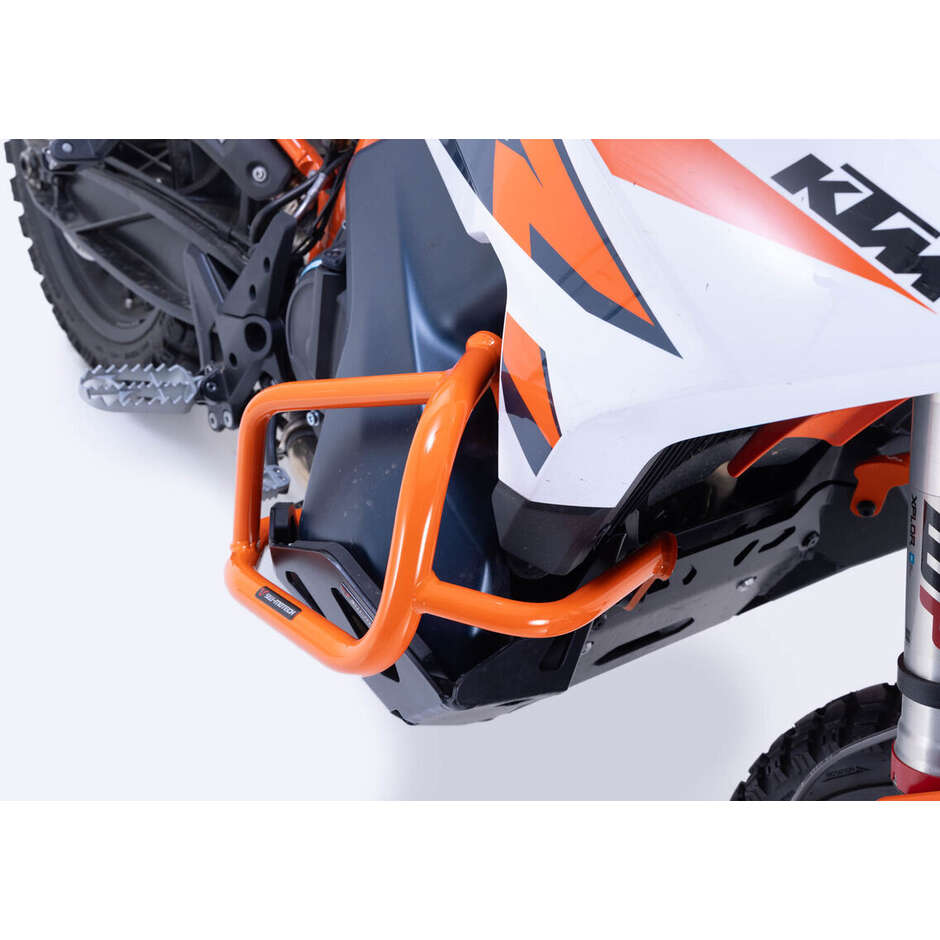 Engine Protection Bar Orange Sw-Motech SBL.04.918.10100/EB For KTM 790Adv (23-25); 890Adv/R (22-25)