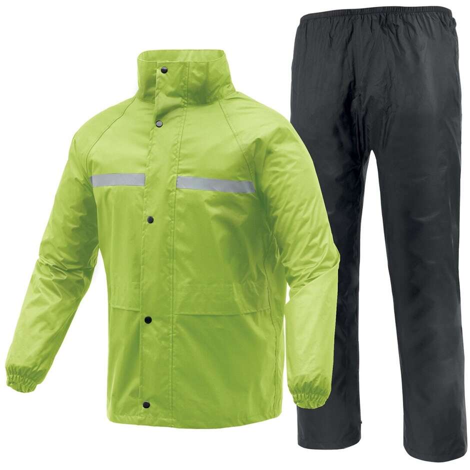 Ensemble de pluie moto Tucano Urbano FC001 SEPIOVE Noir-Jaune Fluo