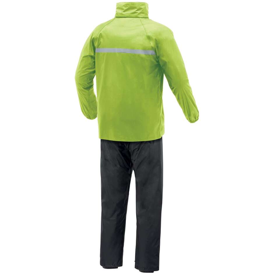 Ensemble de pluie moto Tucano Urbano FC001 SEPIOVE Noir-Jaune Fluo