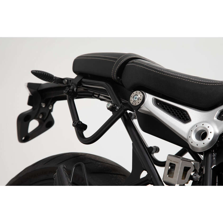 Ensemble de sacoches latérales LC Legend Gear Black Edition Sw-Motech BC.HTA.07.512.20500 pour BMW R nineT (2014 >) - Pure / Urban G/S (2016 >)