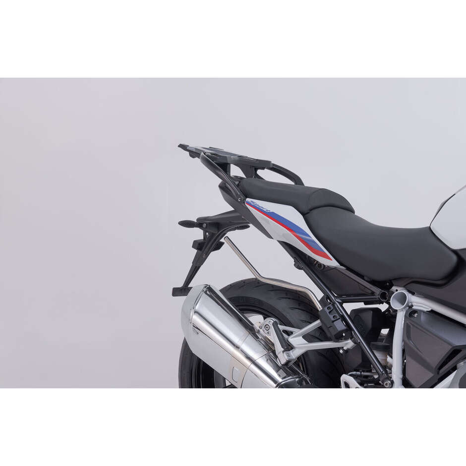 Ensemble de sacoches latérales Pro Blaze H Noir / Anthracite Sw-Motech BC.HTA.07.740.35600 Pour BMW R 1200 R/RS (14-18), R 1250 R/RS (18-)
