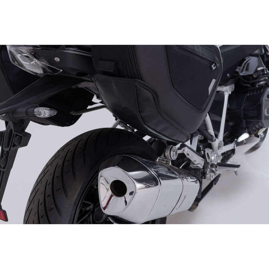 Ensemble de sacoches latérales Pro Blaze H Noir / Anthracite Sw-Motech BC.HTA.07.740.35600 Pour BMW R 1200 R/RS (14-18), R 1250 R/RS (18-)