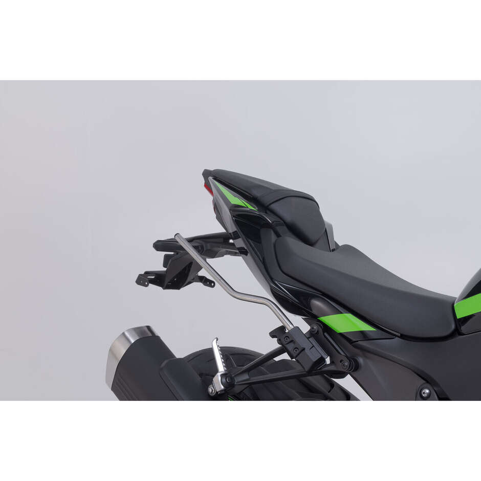 Ensemble de sacoches latérales Pro Blaze H Noir / Anthracite Sw-Motech BC.HTA.08.740.37000 Pour Kawasaki ZX-6R (23-), ZX-4RR (23-)
