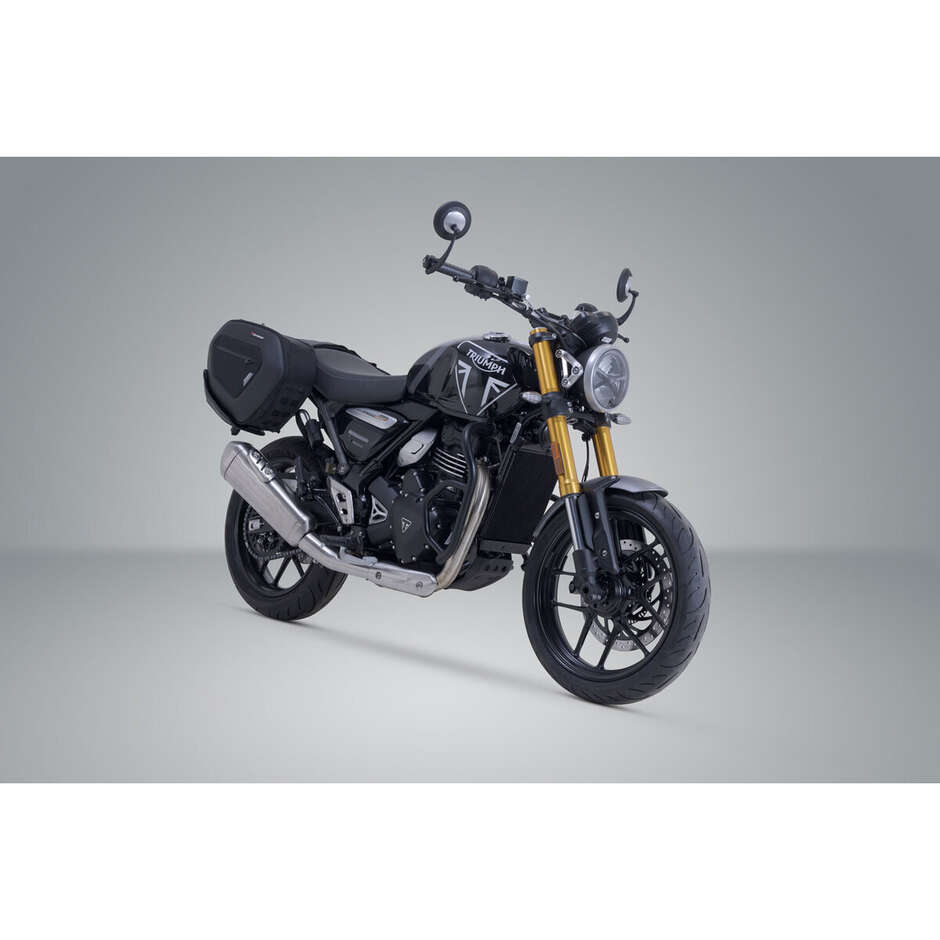 Ensemble de sacoches latérales Pro Blaze H Noir / Anthracite Sw-Motech BC.HTA.11.740.36400 Pour Triumph Speed 400 / Scrambler 400 X (23-)