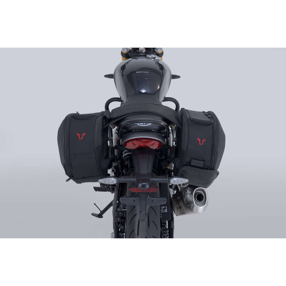 Ensemble de sacoches latérales Pro Blaze H Noir / Anthracite Sw-Motech BC.HTA.11.740.36400 Pour Triumph Speed 400 / Scrambler 400 X (23-)