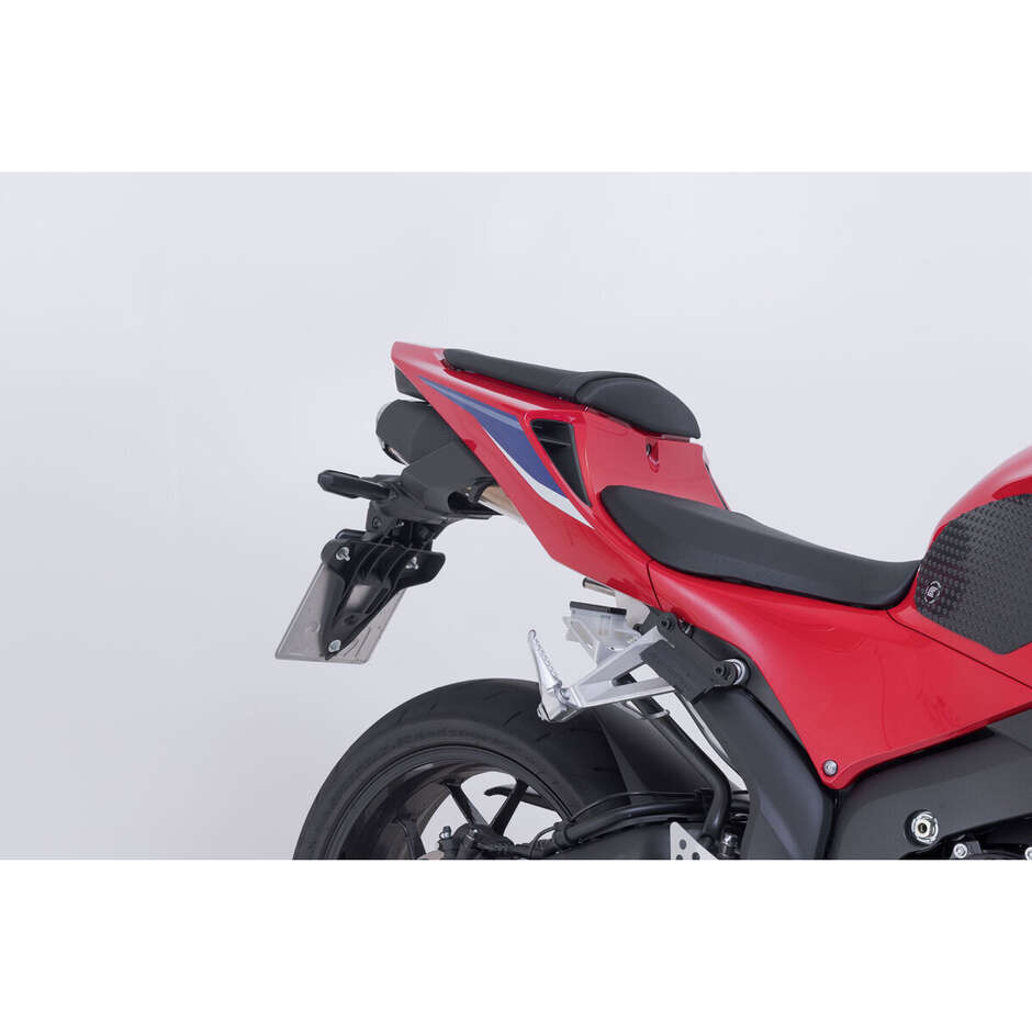 Ensemble de sacoches latérales Pro Blaze Noir/Anthracite SW-Motech BC.HTA.01.740.35001 pour Honda CB500F/CB650F/CBR500R/CBR600RR/CBR650F