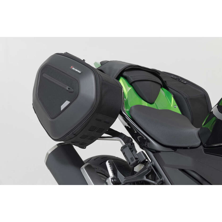 Ensemble de sacoches latérales PRO Blaze Sw-Motech BC.HTA.08.740.31700 pour Kawasaki Ninja 400 (18-23) et Z400 (18-25)