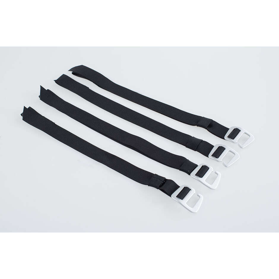 Ensemble de sangles Legend Gear Noir/Argent Sw-Motech BC.ZUB.00.082.30000