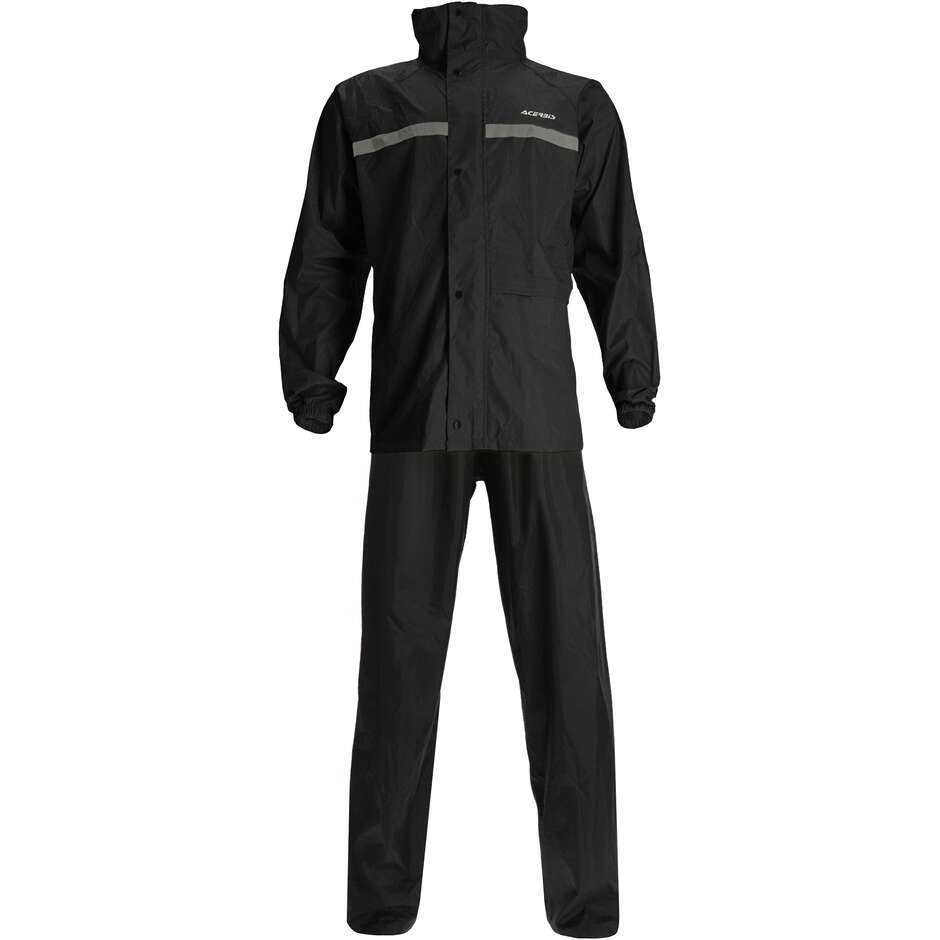 Ensemble veste et pantalon de pluie Acerbis Rain Set Line Noir
