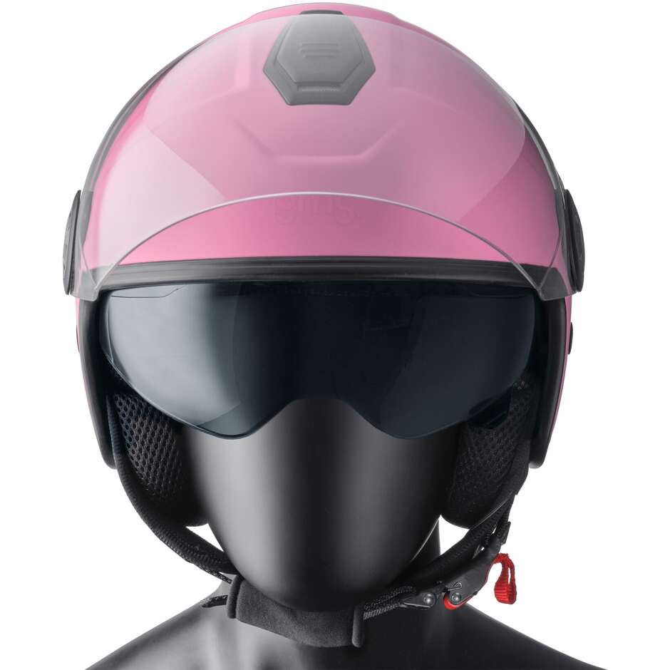 Erdbeereis GMS Jet Motorradhelm