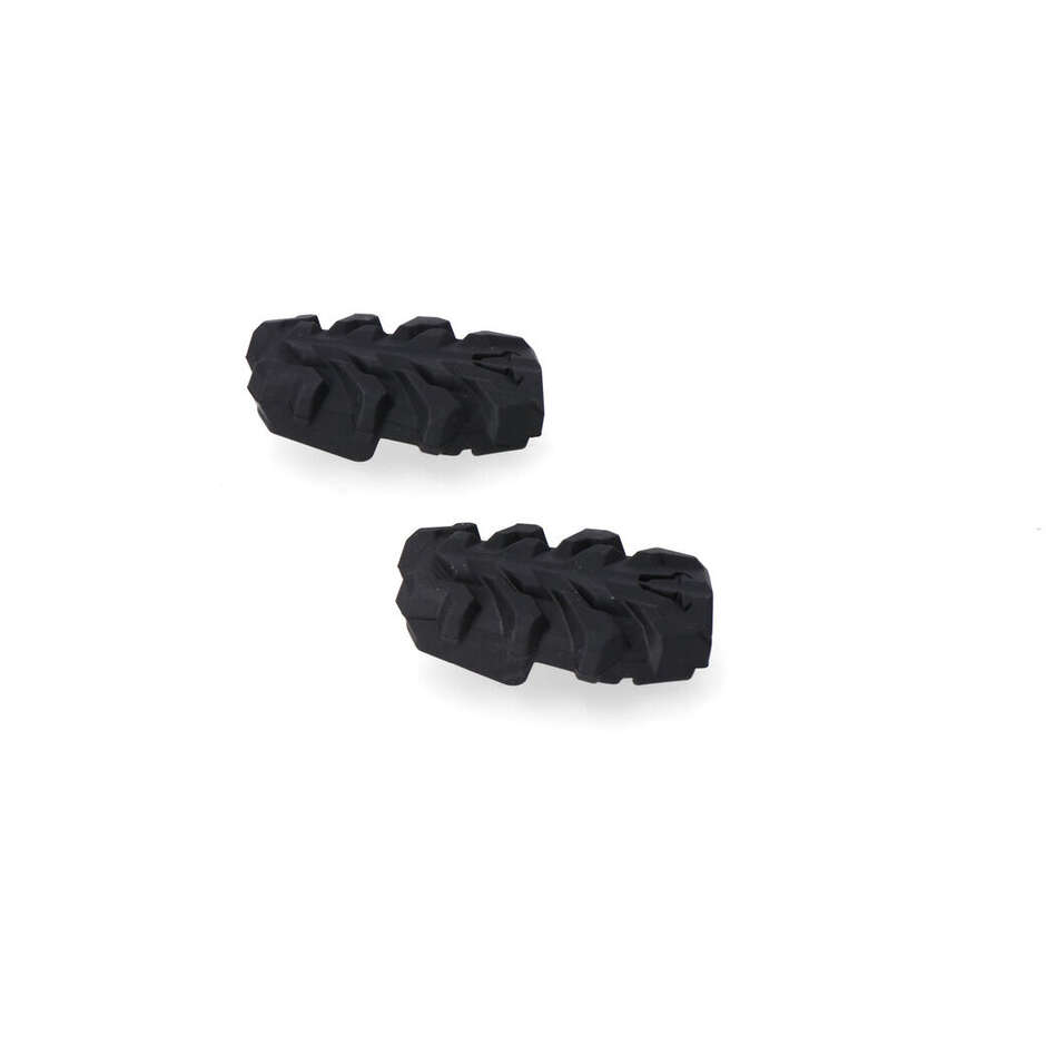 Ersatz-Gummiprofil für Evo-Fußstütze, schwarz, Sw-Motech FRS.00.112.10500, für Evo-Fußstütze