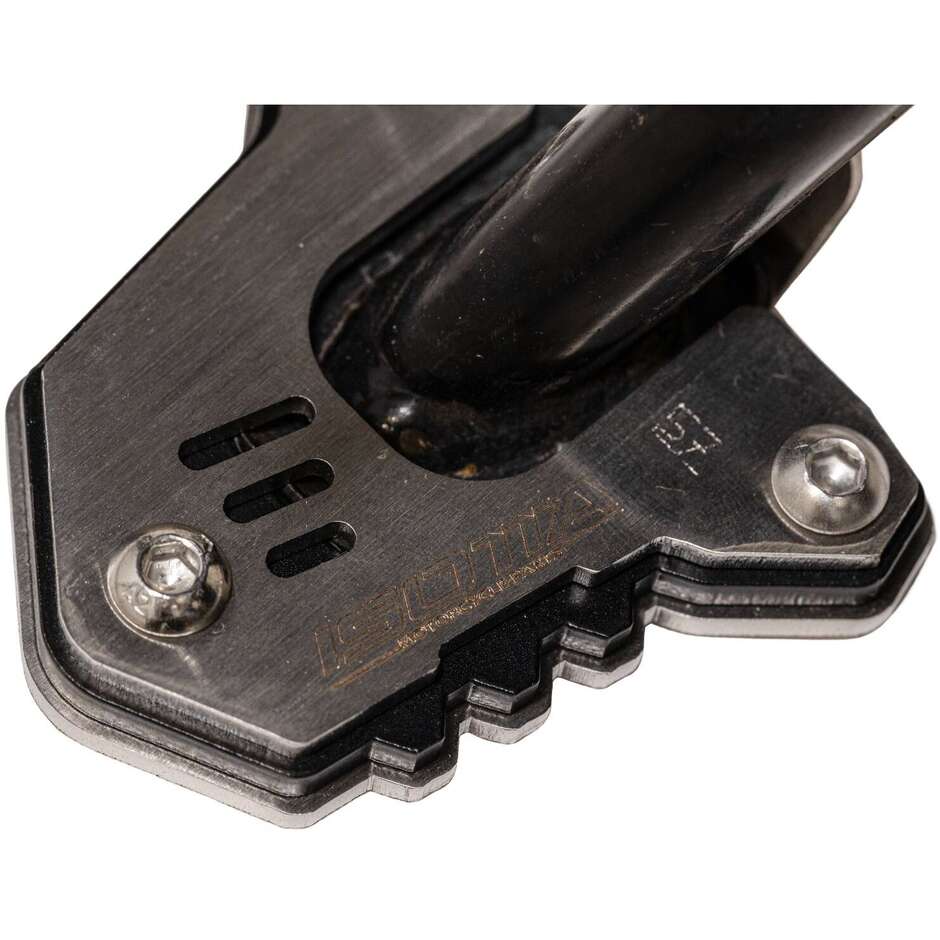 Estensione Base Cavalletto Laterale Isotta per HONDA CB 500X - NX 500 Nero