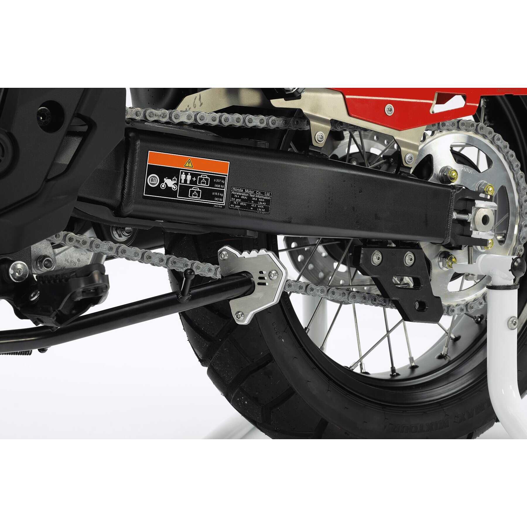 CAVALLETTO CENTRALE HONDA Transalp XL 650 V 00-06 CS Alza Moto Sollevatore EUR 166,99 - IT - Foto 9