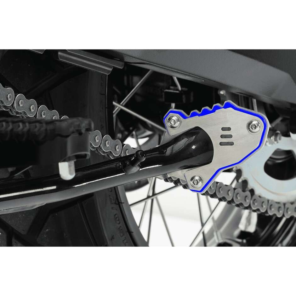 Estensione Base Cavalletto Laterale Isotta per SUZUKI DE 800 V-STROM Blu