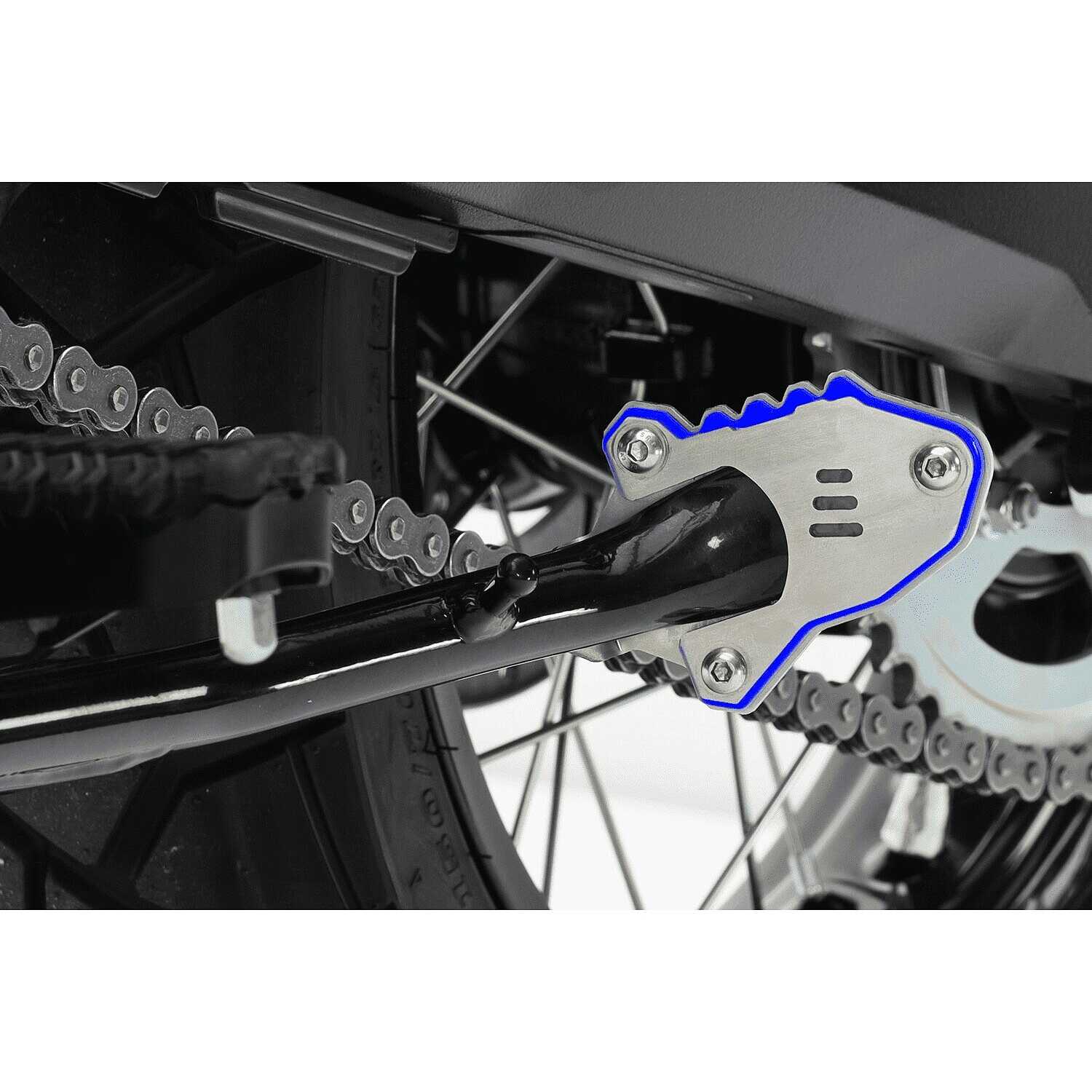 Piastra del cavalletto laterale Ingranditore Del Cavalletto Per Yamaha XMAX X-MAX 125 250 300 400 2017-2021 Piastra Di Estensione Per Montaggio Su Cavalletto Laterale Per Moto Ingranditore della staff