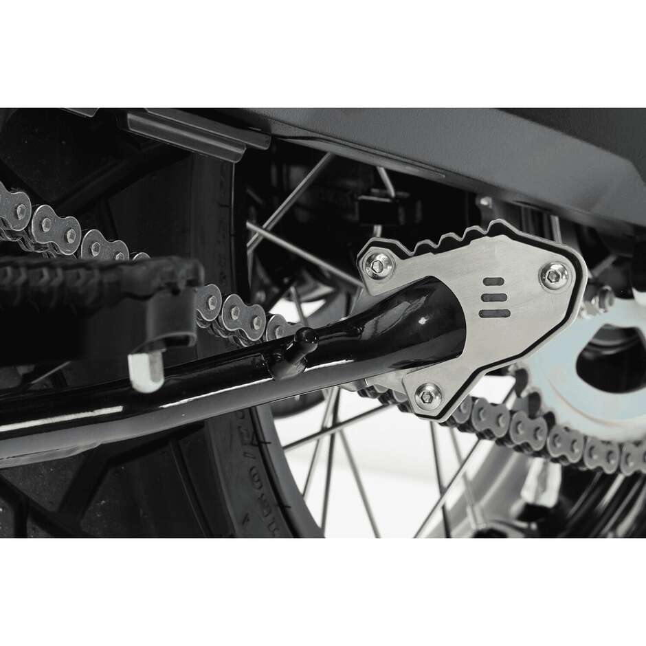 Estensione Base Cavalletto Laterale Isotta per SUZUKI DE 800 V-STROM NEro