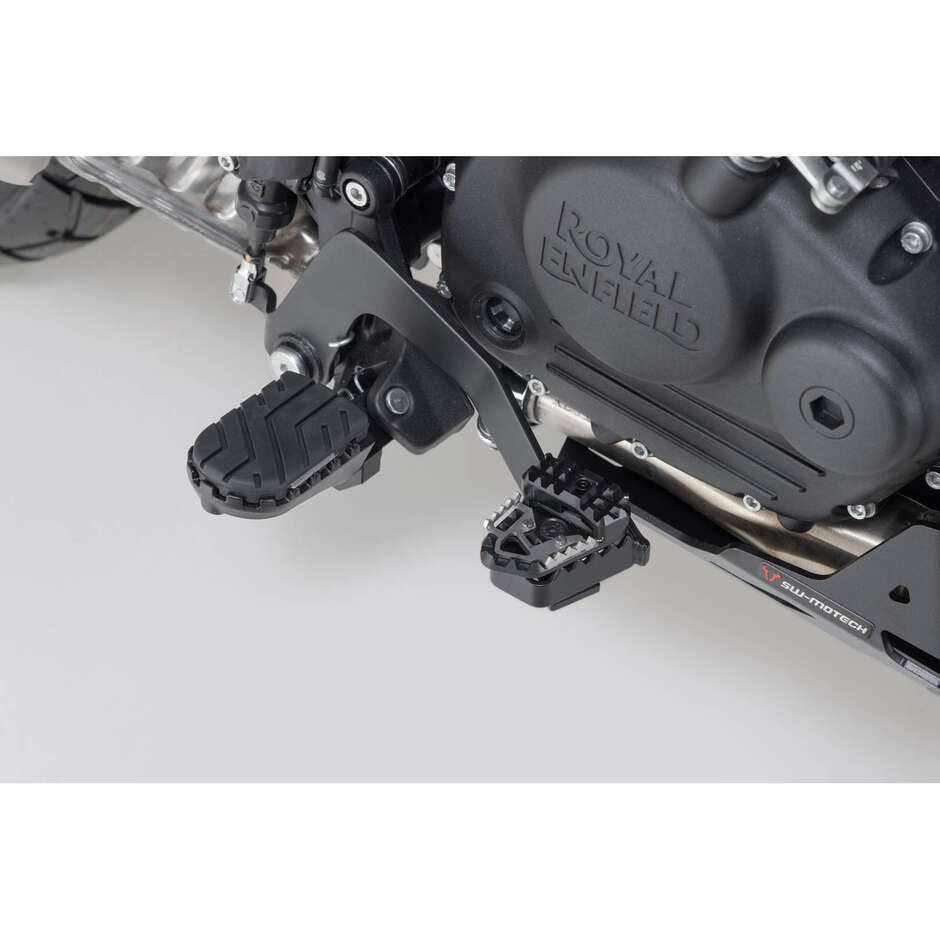 Estensione Della Leva Del Freno Nero / Argento Sw-Motech FBE.41.620.10000/B Per Royal Enfield Himalayan 450 / Rally