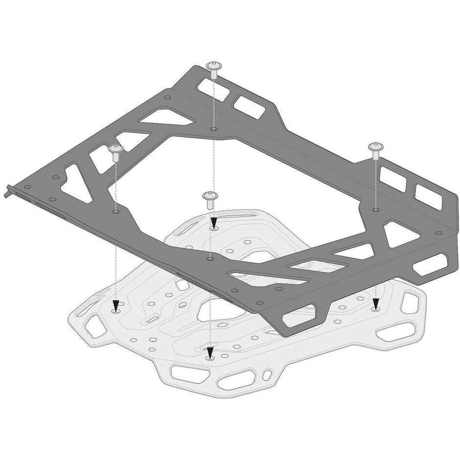 Estensione Per Portabagagli Adventure-Rack Nero Sw-Motech GPT.00.152.35500/B