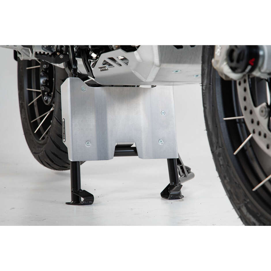 Estensione Protezione per Cavalletto Centrale Argento Sw-Motech MSS.07.781.10302/B BMW R 1200 GS (12-18), R 1250 GS (18-)