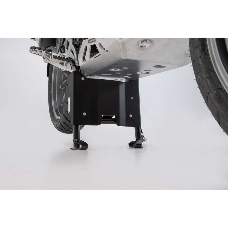 Extension de protection de béquille centrale noire Sw-Motech MSS.07.781.10302/B BMW R 1200 GS (12-18), R 1250 GS (18-)