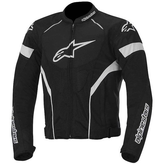 Fabric Moto Jacket Alpinestars Women's Stella T-GP PLUS AIR R Black White