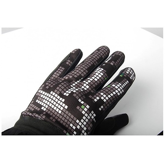 Fabric Motorcycle Gloves Certified Oj Atmosphere G195 DIFF Squares