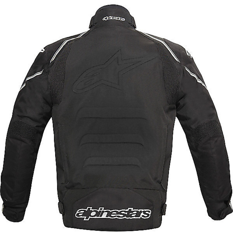 Fabric Motorcycle Jacket Alpinestar Drystar Black Megaton For Sale