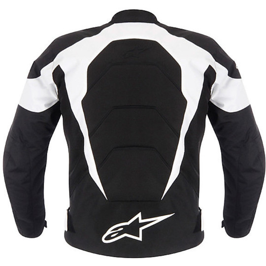 Fabric Motorcycle Jacket Alpinestar T-GP Plus Air Black-White