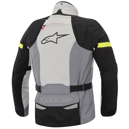 Fabric Motorcycle Jacket Alpinestars BOGOTA 'Drystar Jacket 2015 Black Dark Grey