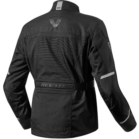 Fabric Motorcycle Jacket Rev'it ENTERPRISE Black