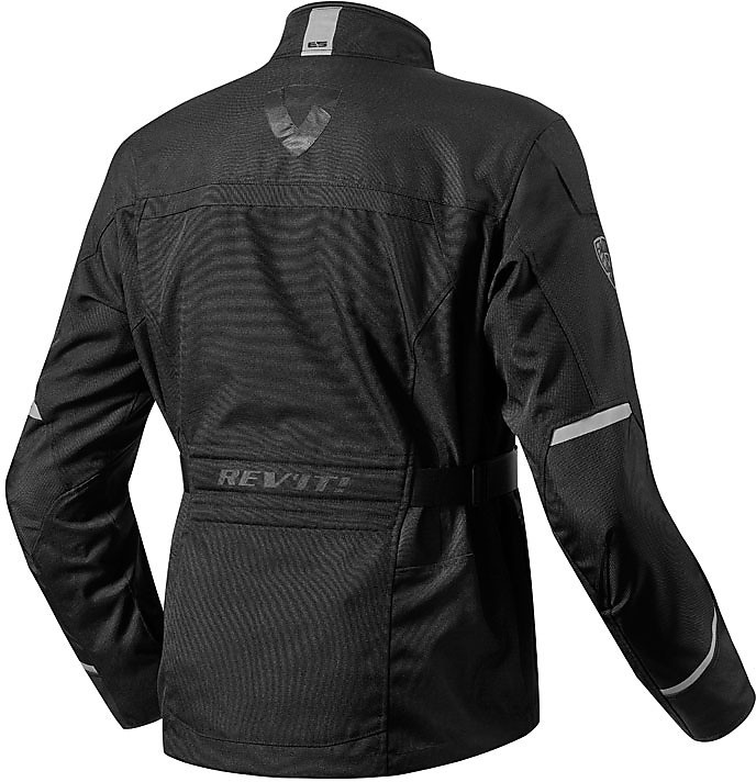 Fabric Motorcycle Jacket Rev'it ENTERPRISE Black For Sale Online ...