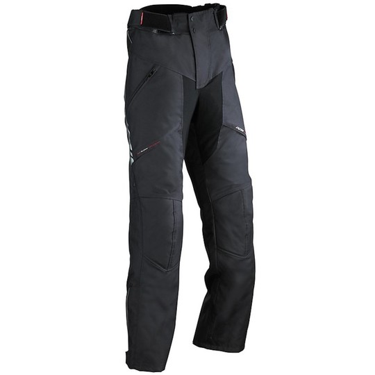 Fabric Motorcycle Pants Ixon Indiana Black Waterproof