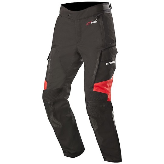 Fabric Motorcycle Touring Pants Aplinestar ANDES v2 Drystar Black Red
