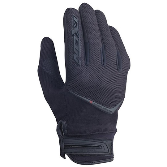 Fabric Summer Motorcycle Gloves Ixon Rs Slick Hp Black