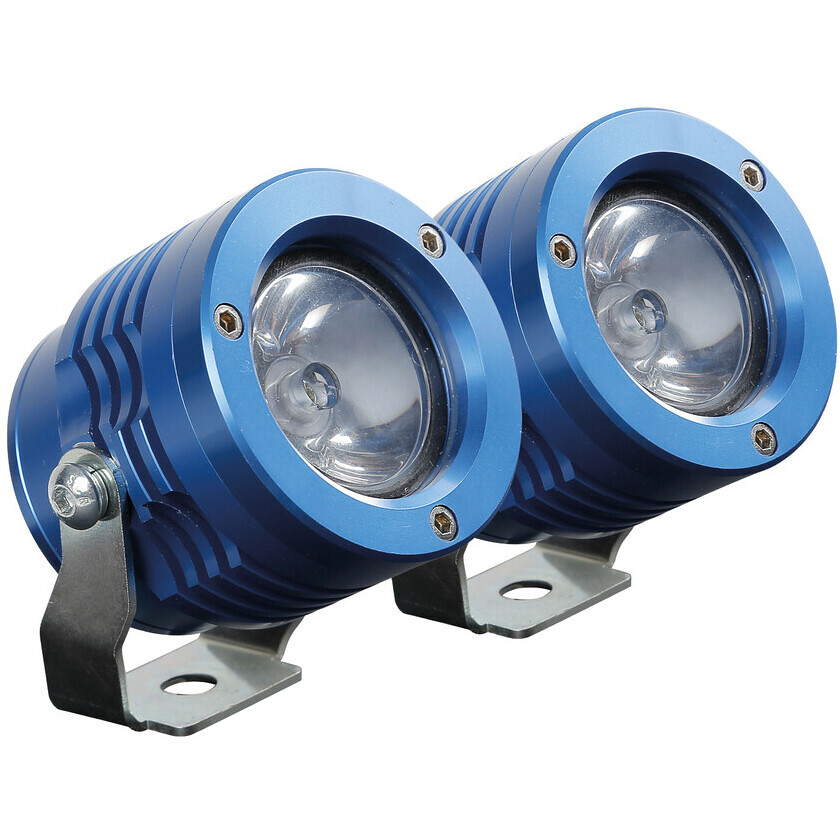 Faretti Ausiliari Omologati a Led Lampa O-Lux 12V Blu