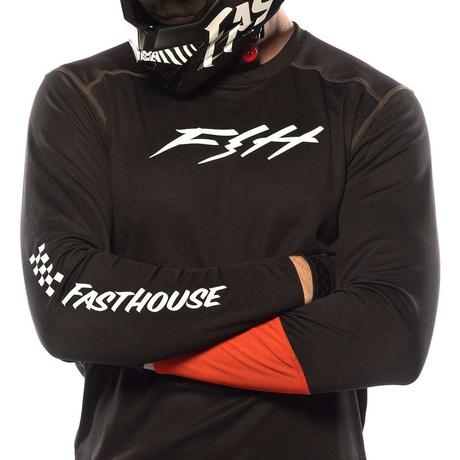 FASTHOUSE ALLOY 24.1 RONIN LS BLACK Cycling Jersey