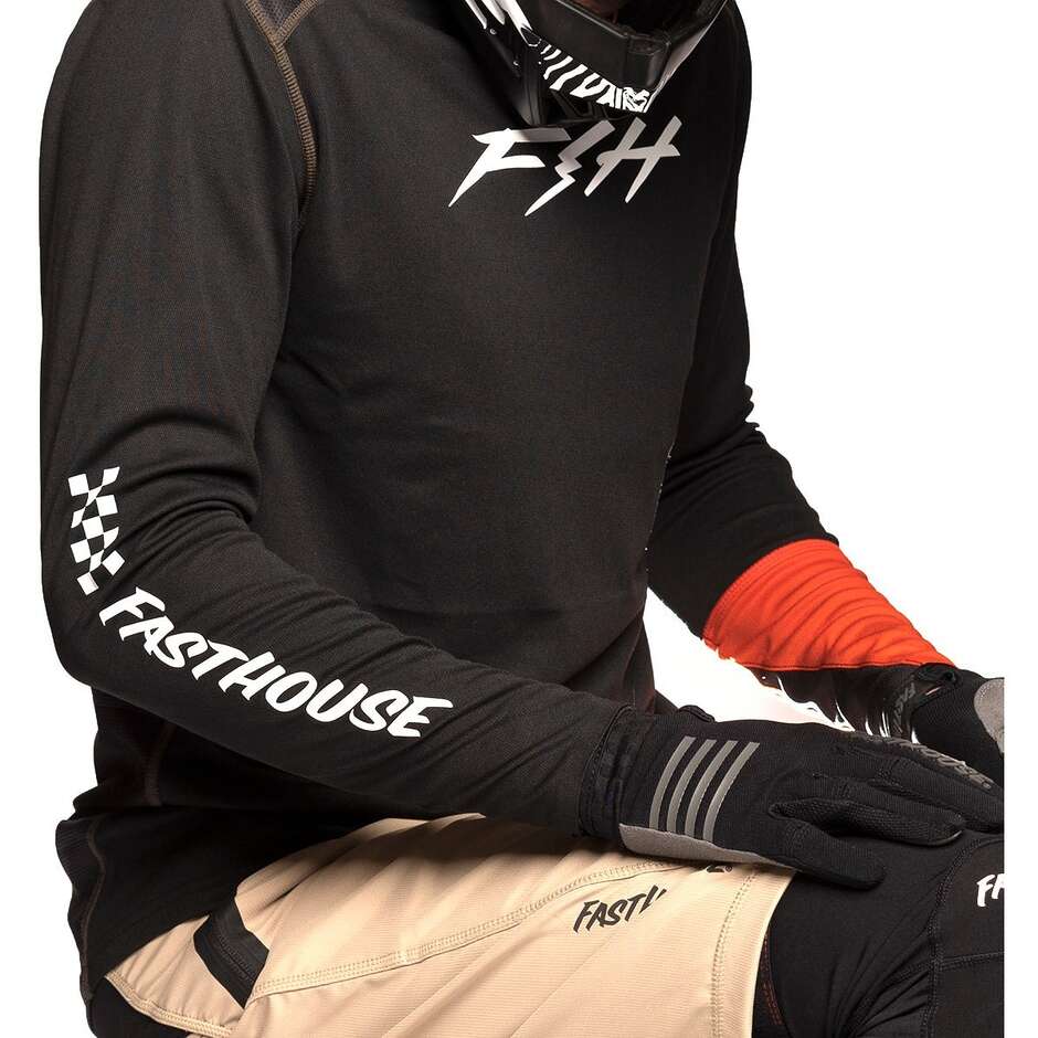 FASTHOUSE ALLOY 24.1 RONIN LS BLACK Cycling Jersey