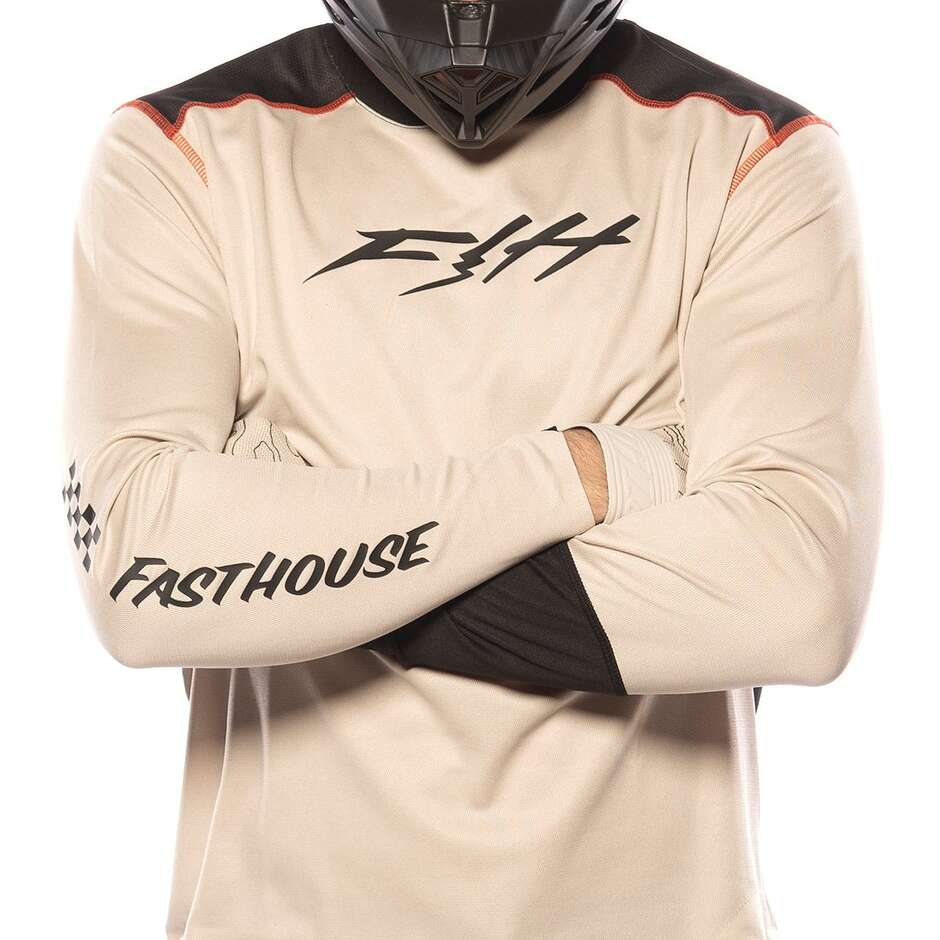 FASTHOUSE ALLOY 24.1 RONIN LS CREAM Cycling Jersey