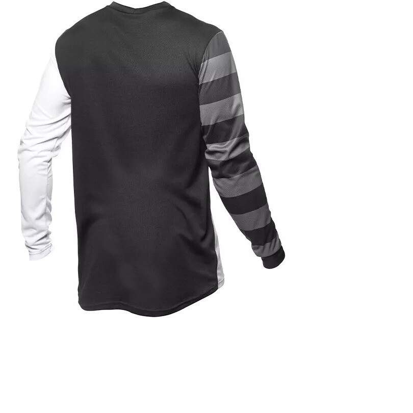 FASTHOUSE CARBON 24.1 ETERNAL WEISS/SCHWARZ Motocross Jersey